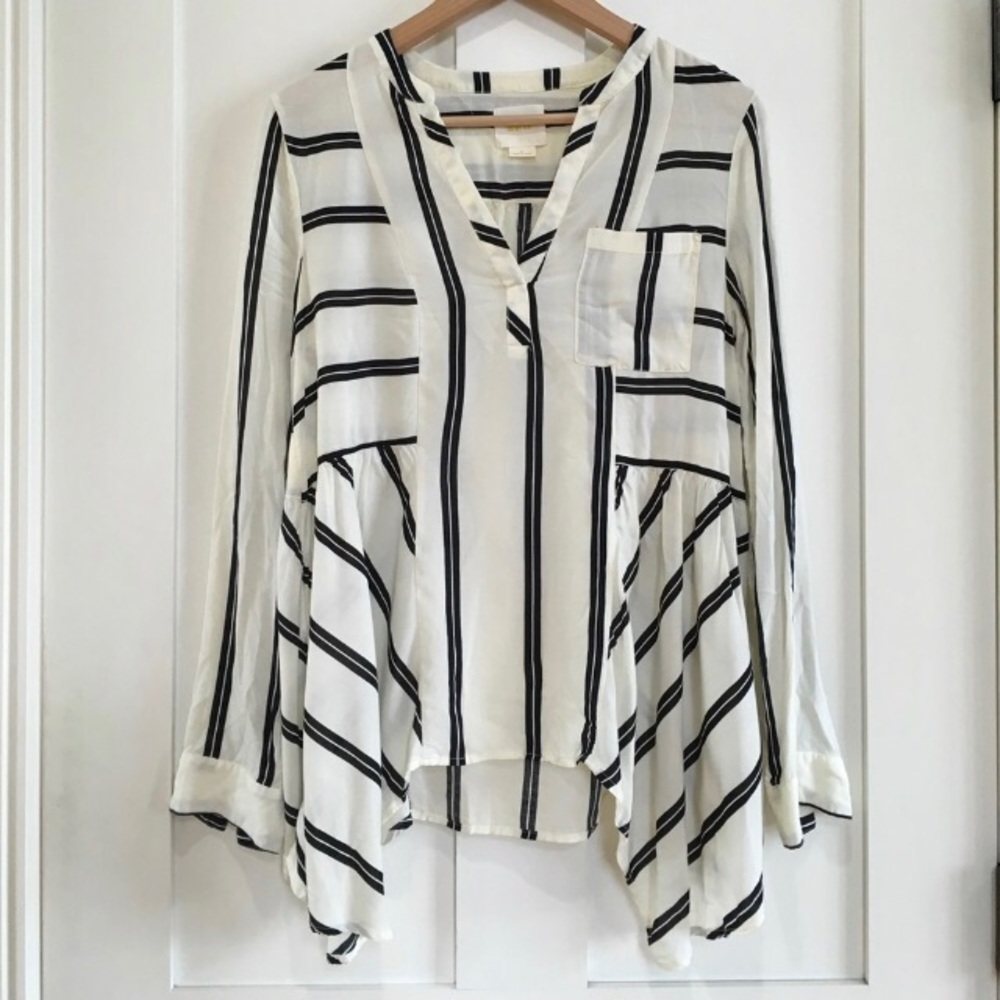 Anthropologie Maeve Tunic Top Sz 6